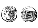 Coins of Cnossus in Crete